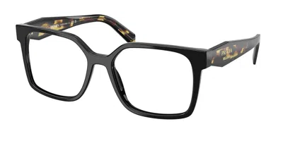 Prada Pr B03vf Asian Fit 3891o1 Women's Glasses Black Size 56 - Free Lenses - Blue Light Block Available