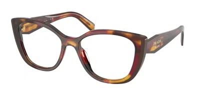 Prada Pr B04v 22a1o1 Women's Glasses Tortoiseshell Size 51 - Free Lenses - Blue Light Block Available In Green