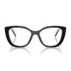 Prada Pr B04v 16k1o1 Nero Bianco Glasses In Black