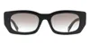 Prada Grey Gradient Rectangular Ladies Sunglasses Pr B05s 3890a7 53 In Blue