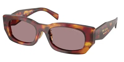 PRADA PR B05SF ASIAN FIT 22A20I WOMEN’S SUNGLASSES TORTOISESHELL SIZE 53