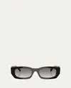 Prada Pr B05sf Pillow Sunglasses In Black