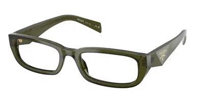 Prada Pr B05v Women's Glasses, Green, Size 52 In Black