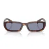 Prada Pr B06s 15w03n Tartarugato Classico Sunglasses In Marrone