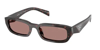Prada Pr B06s 17n60b Women's Sunglasses Tortoiseshell Size 53