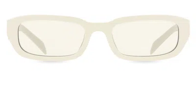 Prada Pr B06s 26a40i Women's Sunglasses White Size 53