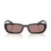 Prada Pr B06s 17n60b Root Tartarugato Sunglasses