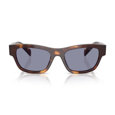 Prada Pr B09s 15w03n Tartarugato Classico Sunglasses In Multicolor