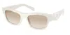 Prada Rectangle-frame Sunglasses In Neutral