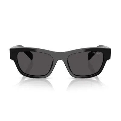 Prada Acetate Prb09s Sunglasses In Black