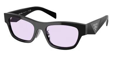 Prada Pr B09sf Asian Fit 16k40j Women's Sunglasses Black Size 53