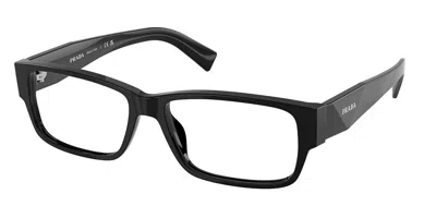 Prada Pr B09v Men's Glasses, Black, Size 57