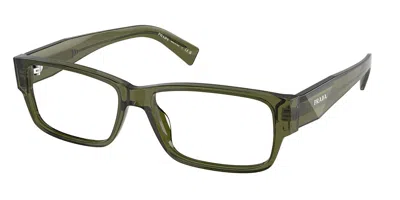 Prada Pr B09v Men's Glasses, Green, Size 57