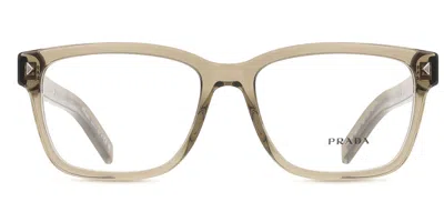 Prada Pr B10v Men's Glasses, Brown, Size 53