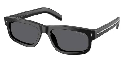 Prada Pr B11s 16k731 Occhiali Da Sole Neri Per Uomo In Black