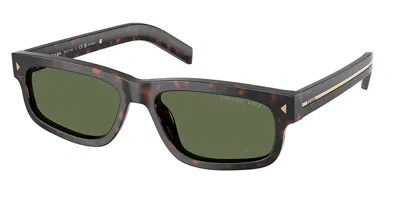 Prada Pr B11s Polarized 17n20g Men's Sunglasses Tortoiseshell Size 57