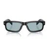 Prada Pr B11s 16k60p Nero Sunglasses In Black
