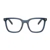 Prada Pr B11v 08q1o1 Cristallo Blu Glasses In Blue
