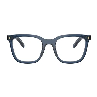 Prada Pr B11v Square Acetate Optical Glasses In Multi