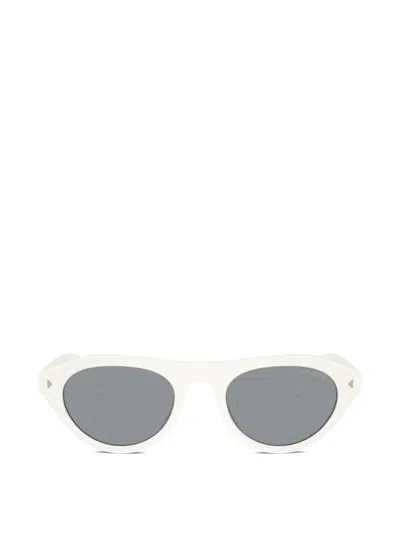 Prada Woman Sunglasses Pr B15sf In White