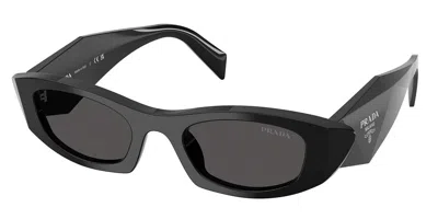 Prada Pr B16s 16k08z Occhiali Da Sole Neri Per Donna In Black