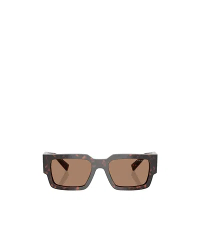PRADA PRADA EYEWEAR SYMBOLE RECTANGULAR SUNGLASSES