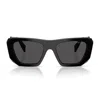 Prada 53mm Square Sunglasses In Black