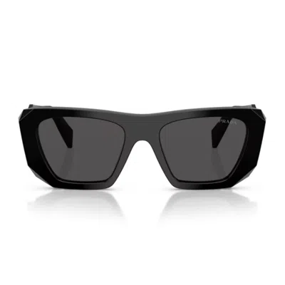 Prada 53mm Square Sunglasses In Black