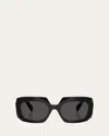 Prada Pr B23sf Acetate Square Sunglasses