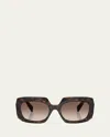Prada Pr B23sf Acetate Square Sunglasses