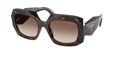 Prada Pr B23sf Vestibilità Orientale 17n10s Occhiali Da Sole Tartarugatishell Per Donna