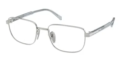 Prada Pr B51v Men's Glasses, Silver, Size 53 In Orange
