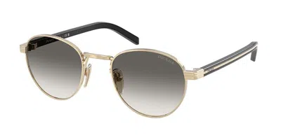 Prada Pr B52s Zvn02c Occhiali Da Sole Oro Per Donna In Gray