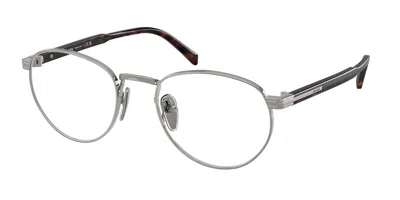 Prada Pr B52v Men's Glasses, Gunmetal, Size 51 In Gray