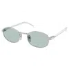 Prada Pr B53s 1bc40n 49mm Womens Oval Sunglasses In Multi