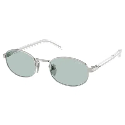 Prada Pr B53s 1bc40n 49mm Womens Oval Sunglasses In Multi