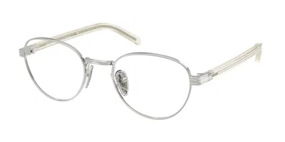 Prada Pr B53v Women's Glasses, Silver, Size 51