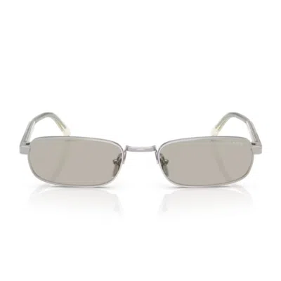 Prada Pr B54s 1bc30p Argento Sunglasses In Gray