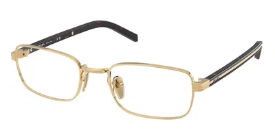 Prada Pr B54v 5ak1o1 Occhiali Da Vista Oro Per Donna (solo Montatura) In Gold