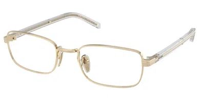 Prada Pr B54v Zvn1o1 Occhiali Da Vista Oro Per Donna (solo Montatura) In Gold