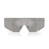 Prada Pr B55s 1bc60n Argento Sunglasses