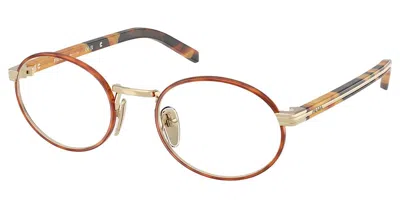 Prada Pr B55v 22e1o1 Occhiali Da Vista Tartarugatishell Per Donna (solo Montatura)