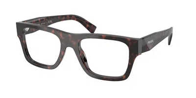 Prada Pr C01v 17n1o1 Occhiali Da Vista Tartarugatishell Per Uomo (solo Montatura)