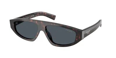 Prada Pr C02s 17n70b Occhiali Da Sole Tartarugatishell Per Uomo In Brown