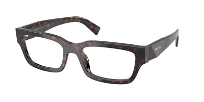 Prada Pr C02v 17n1o1 Occhiali Da Vista Tartarugatishell Per Uomo (solo Montatura)
