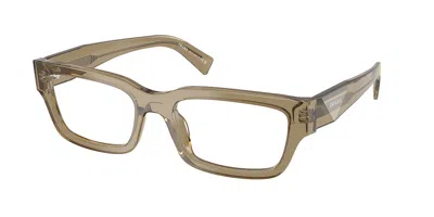 Prada Pr C02vf Asian Fit 22h1o1 Men's Sunglasses Brown Size 55
