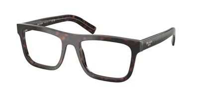 Prada Pr C03v 17n1o1 Occhiali Da Vista Tartarugatishell Per Uomo (solo Montatura)