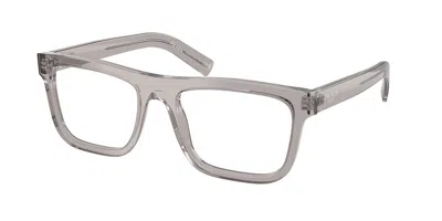 Prada Pr C03v 18j1o1 Occhiali Da Vista Chiari Per Uomo (solo Montatura)