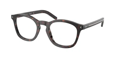 Prada Pr C04v 17n1o1 Occhiali Da Vista Tartarugatishell Per Uomo (solo Montatura)