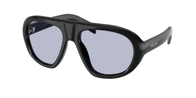 Prada Pr C05sf Asian Fit 16k30x Women's Sunglasses Black Size 56